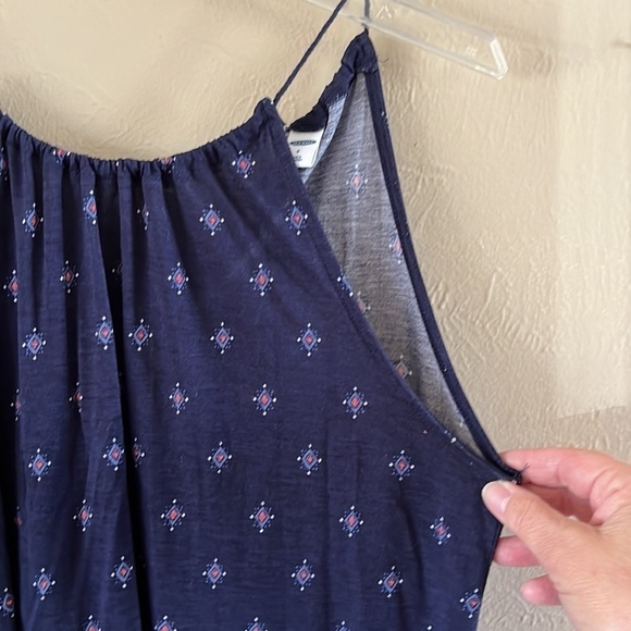 Old Navy high neck swing top sleeveless tassel tie in the back size S - Picture 4 of 13